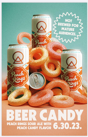 Imperial Peach RIngs - (Online beer purchases available to Cellar Patron Members only. Available 6.30 at noon)