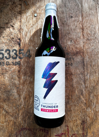 Language of Thunder - Cumulus - Barrel Aged Imperial Stout with Coconut & Vanilla (Online beer purchases available to Cellar Patron Members only)