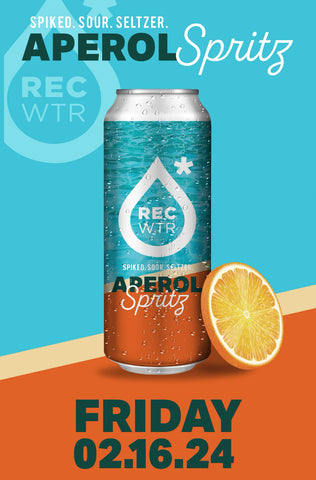 REC Water - Aperol Spritz (Available 2.16.24 at noon)